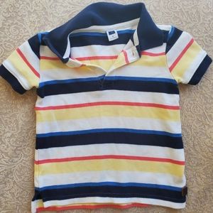 Janie and Jack Striped Polo